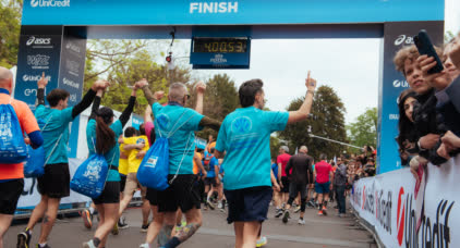 Lamberti at the Milan Marathon