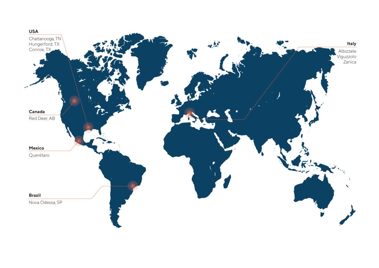 Worldwide locations and multidisciplinary skills