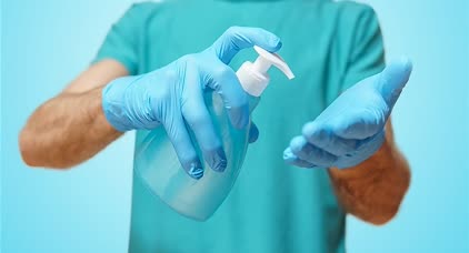 Clear Hand Sanitizer with VISCOLAM<sup>®</sup> CK1