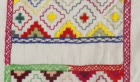 Glimpse of embroidery work done by the women under training